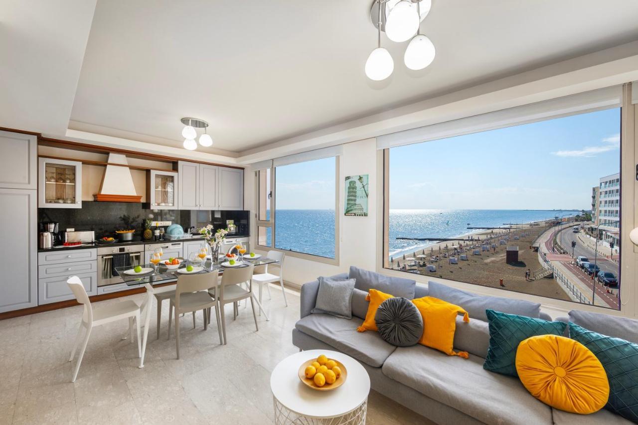 Mackenzie Beachfront Eftyhia Suite Ларнака Екстер'єр фото